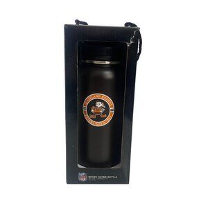 NFL Cleveland Browns 32 Oz Stainless Steel Water Bottle BPA-Free New In Box